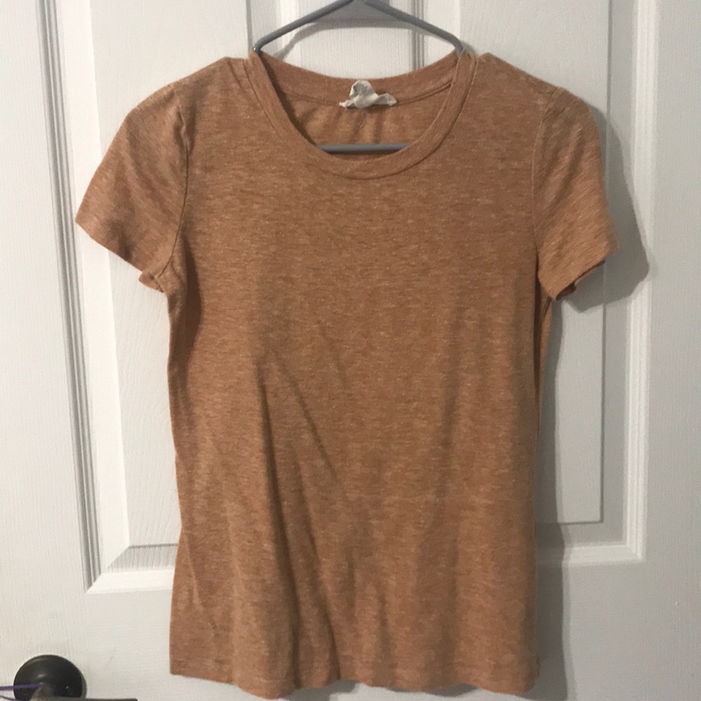 Forever 21 Basic Tee Small Nude color